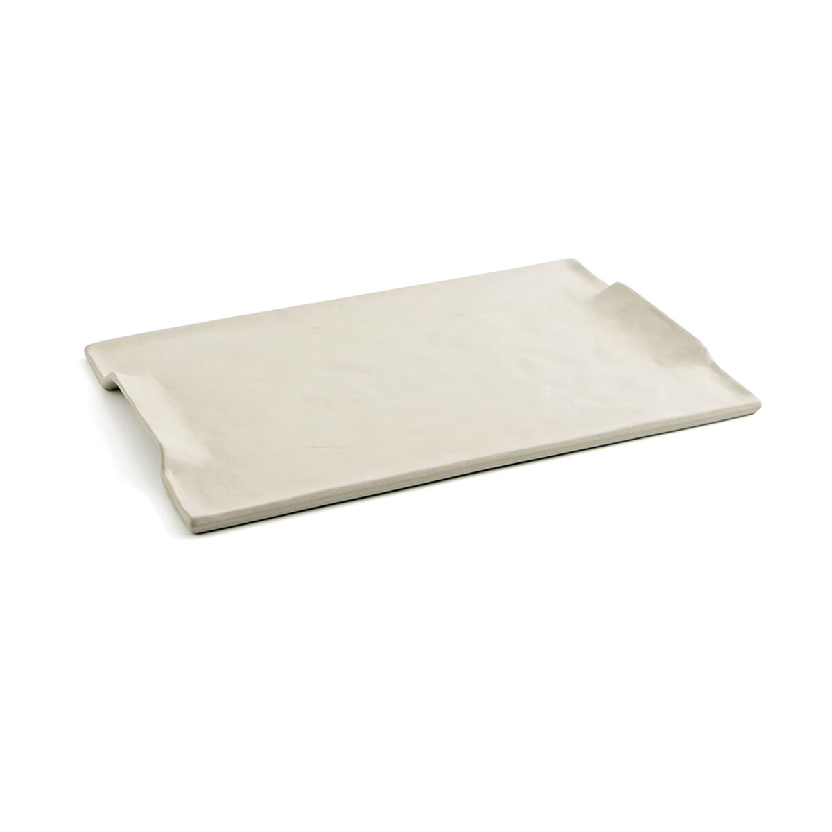 Snacksbricka Quid Mineral Gres Beige Keramik 35 x 23 cm (6 antal) - 2