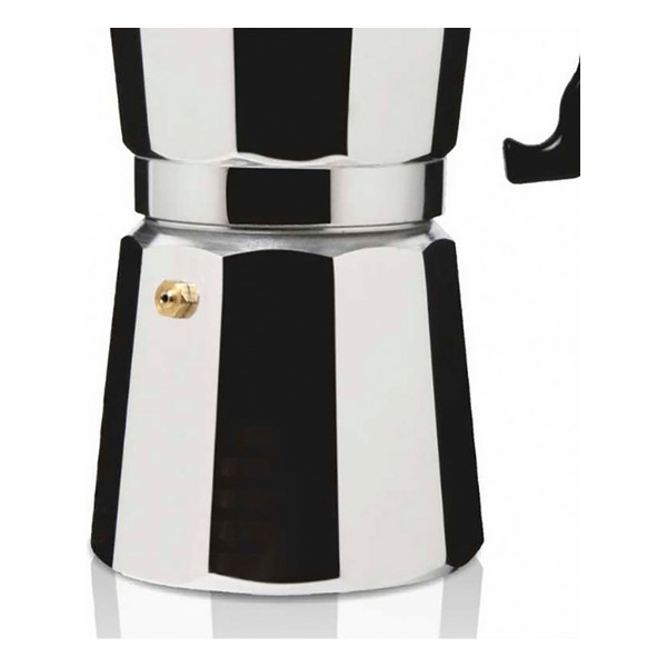 Italiensk Kaffepanna Haeger Moka Aluminium, Kapacitet: 9 Koppar - 2
