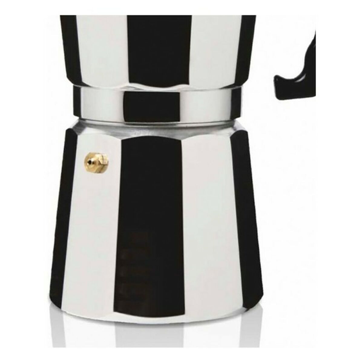 Italiensk Kaffepanna Haeger Moka Aluminium, Kapacitet: 9 Koppar - 13