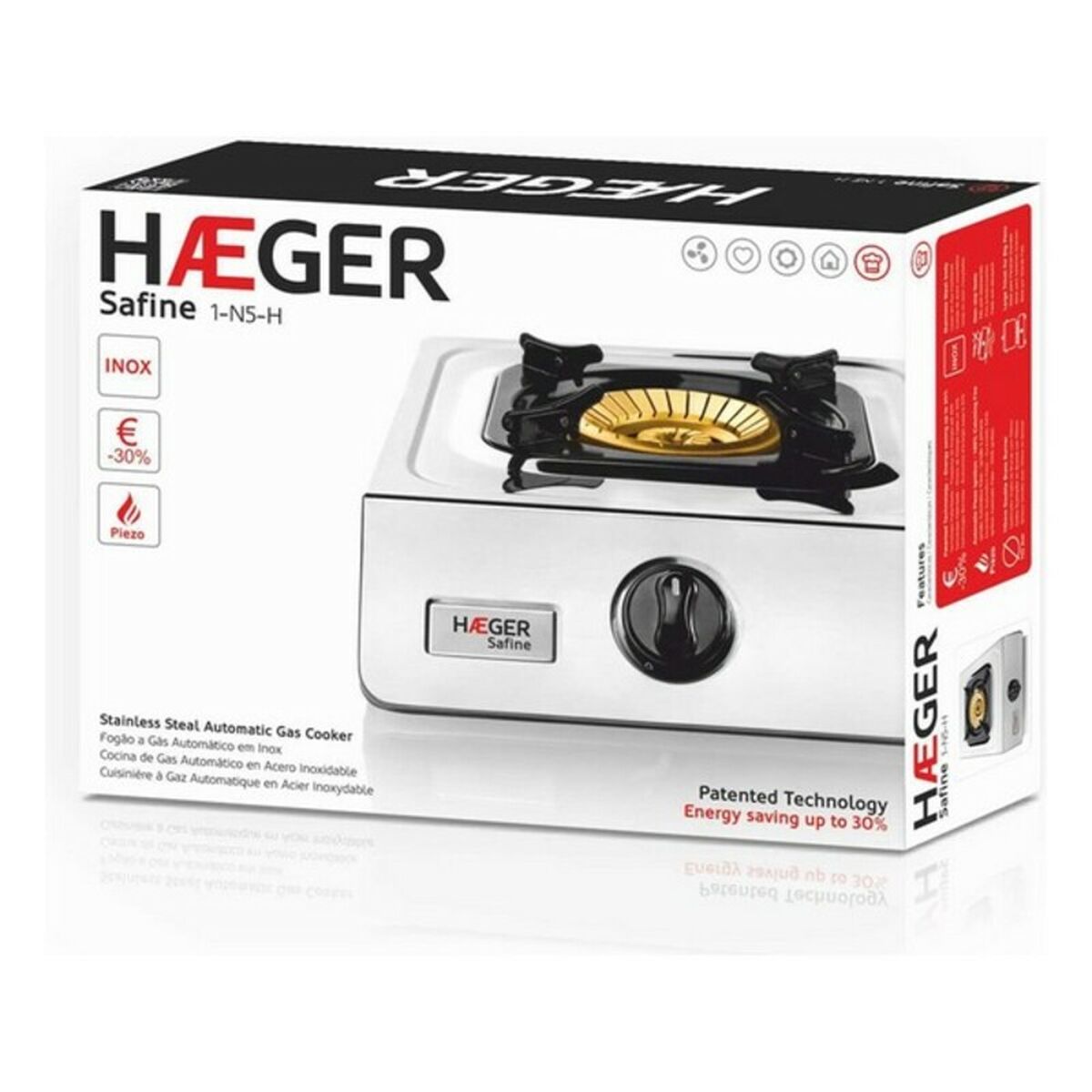 gaskök Haeger Safine (90 mm) - 5