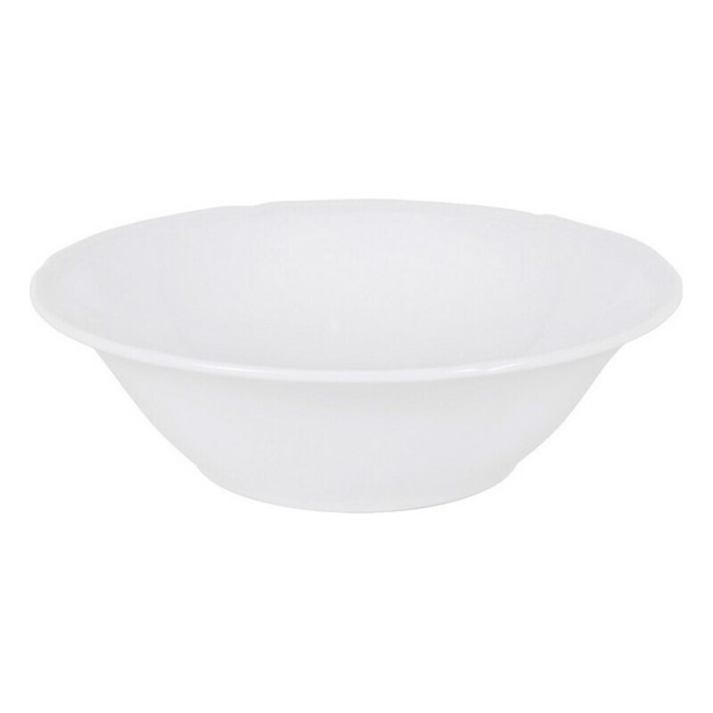 Skål Feuille Porslin Vit (ø 17 x 5 cm)