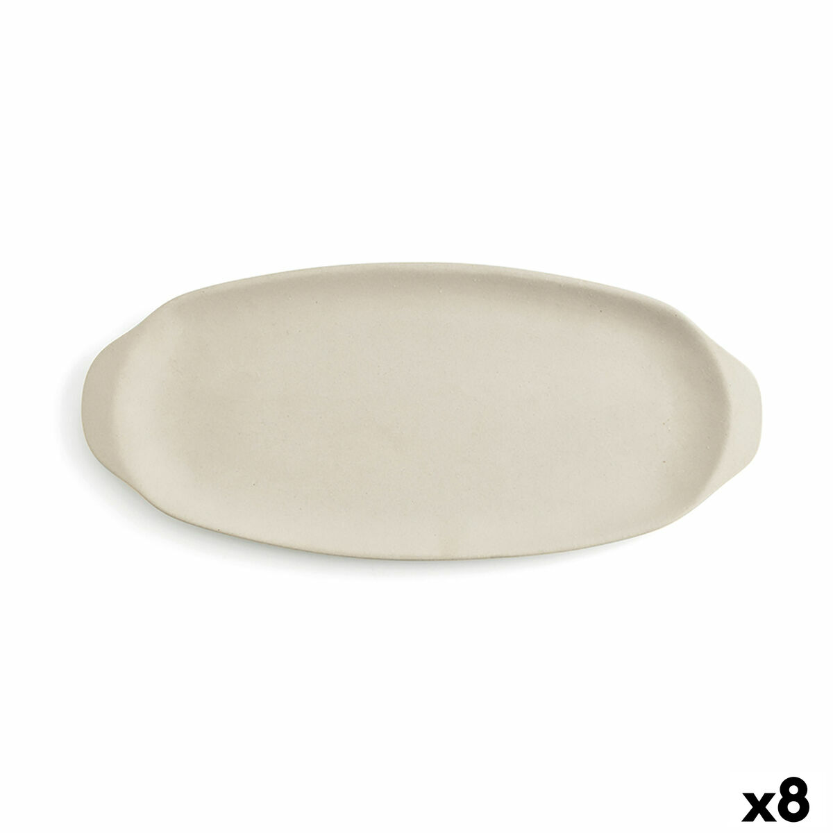 Snacksbricka Quid Mineral 13 x 30,5 cm Keramik Beige (8 antal)