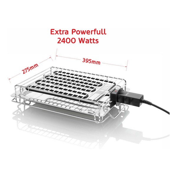 Grill Haeger New Alabama 2400W (395 x 275mm) - 4