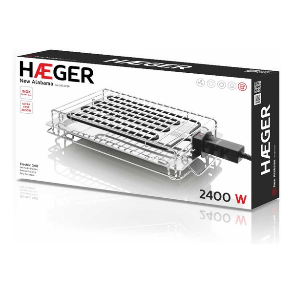 Grill Haeger New Alabama 2400W (395 x 275mm) - 2