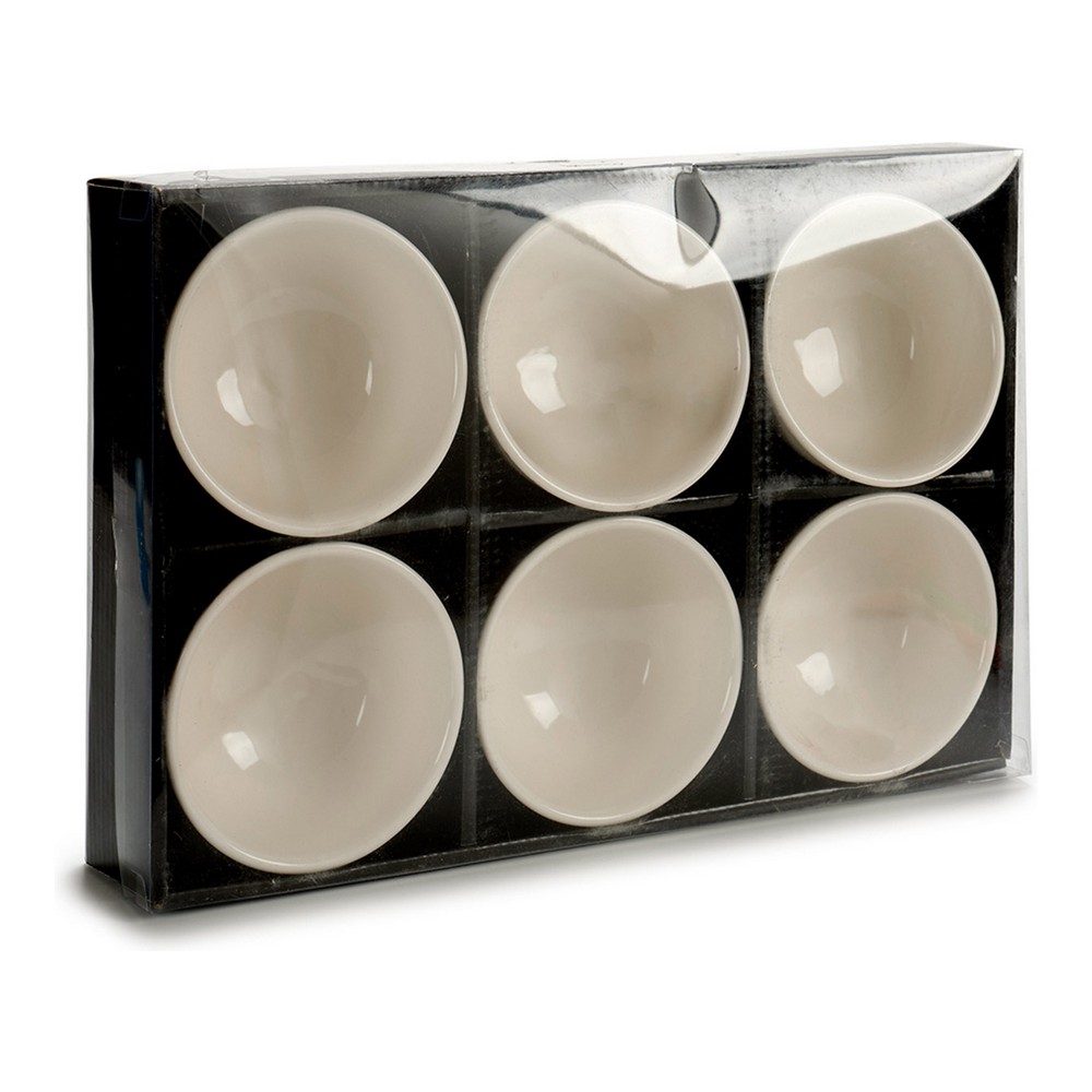 Skålset Porslin Vit 150 ml 6 Delar 11 x 5,5 x 11 cm - 2