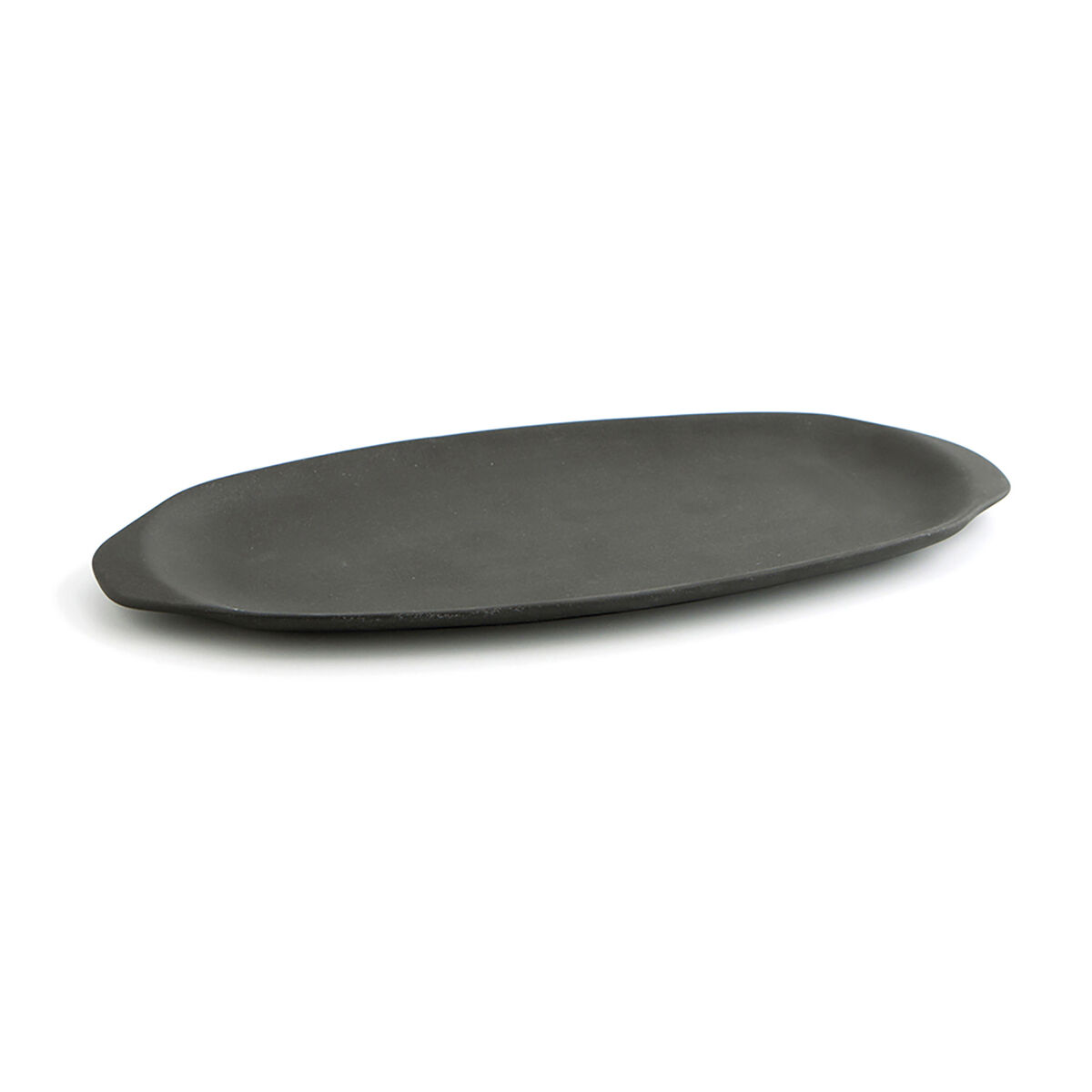 Snacksbricka Quid Mineral Keramik Svart (13 x 30,5 cm) (8 antal) - 2