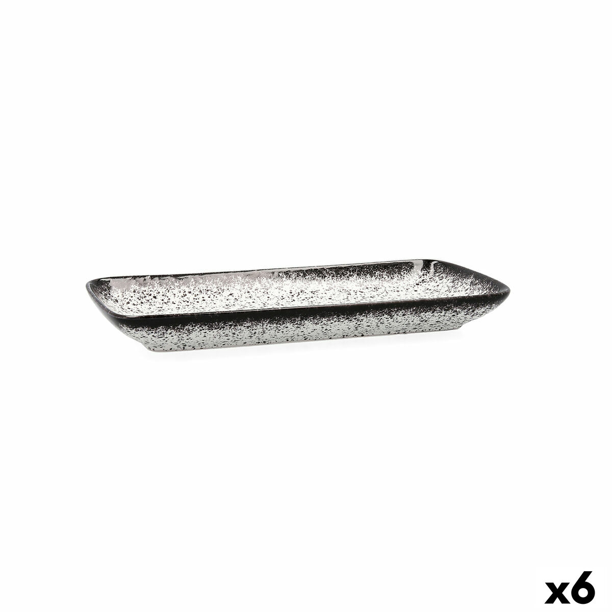 Servingsfat Ariane Rock Keramik Svart (28 x 14 cm) (6 antal)