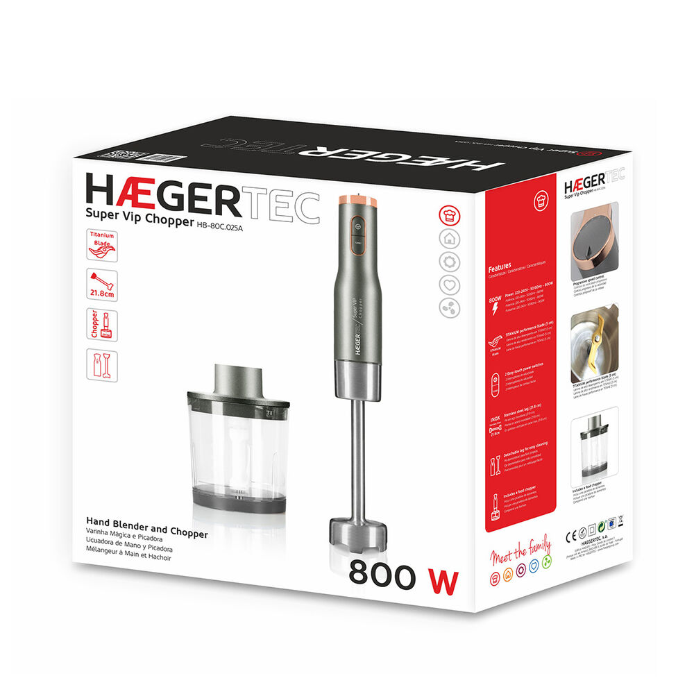 Stavmixer Haeger Super Vip Chopper 800 W - 2