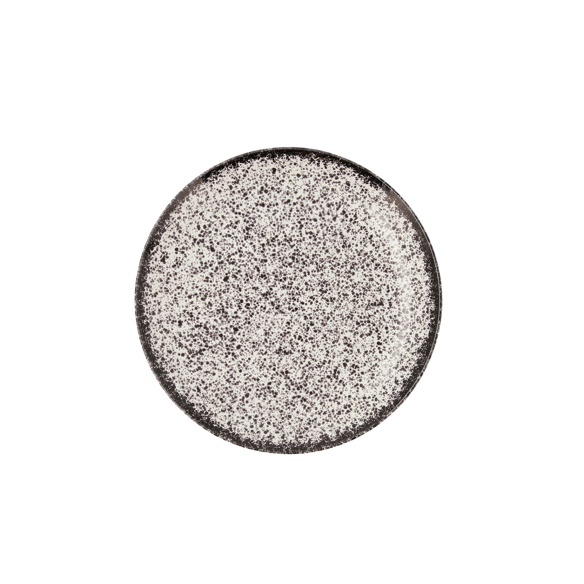 Lapostányér Ariane Rock Keramik Svart (Ø 21 cm) (12 antal) - 2