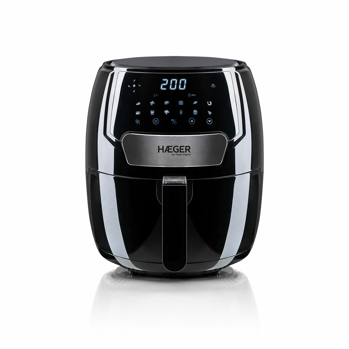 Oljefri Fritös Haeger Air Feast Digital 1500 W 3,7 L Svart