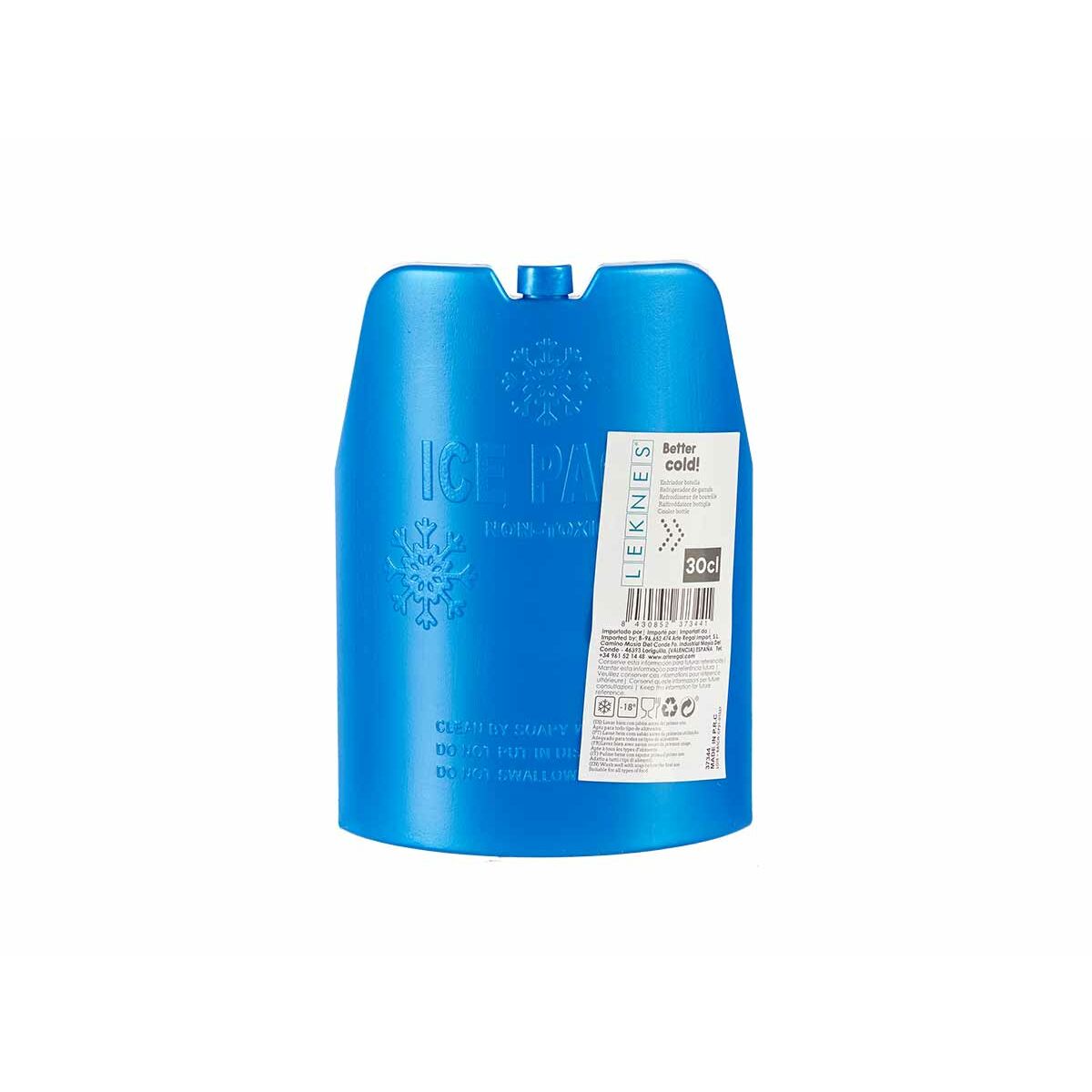 Flaskkylare 300 ml Blå Plast 4,5 x 17 x 12 cm - 5