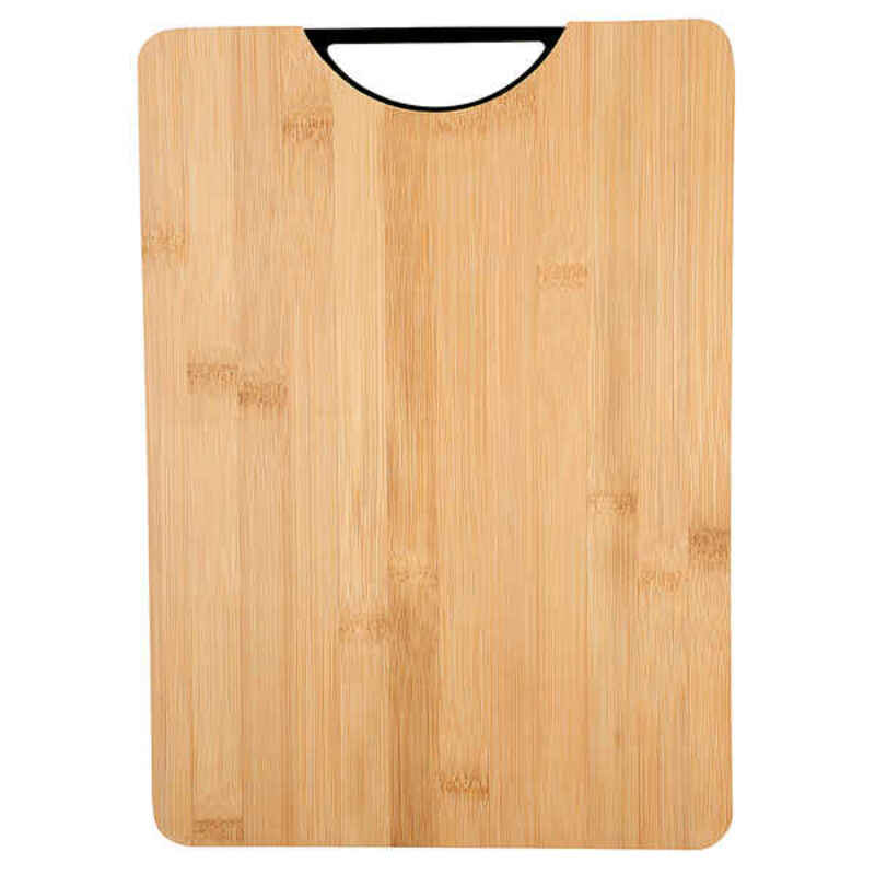 Skärbräda Benetton Svart Bambu Plast Rektangulär (35 x 25 x 1,5 cm)