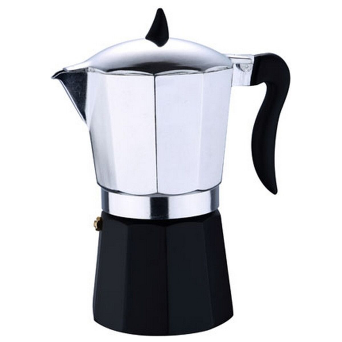 Kaffebryggare Renberg Chess Svart Aluminium Silvrig (9 Koppar) - 3