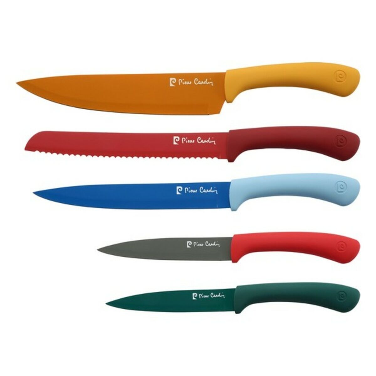 Knivset Pierre Cardin Multicolour Rostfritt stål (5 pcs)
