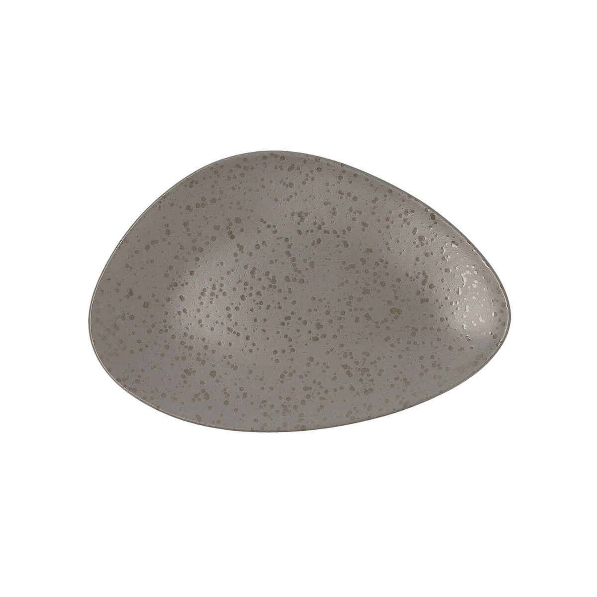 Lapostányér Ariane Oxide Triangulär Keramik Grå (Ø 29 cm) (6 antal) - 2