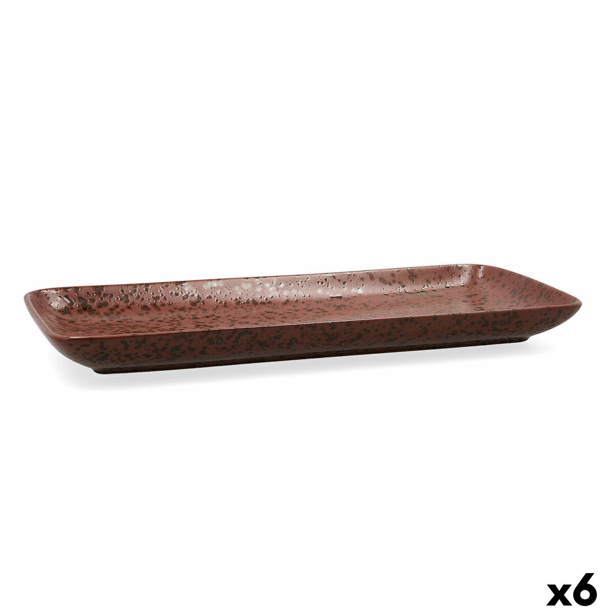 Servingsfat Ariane Oxide Keramik Brun (36 x 16,5  cm) (6 antal)