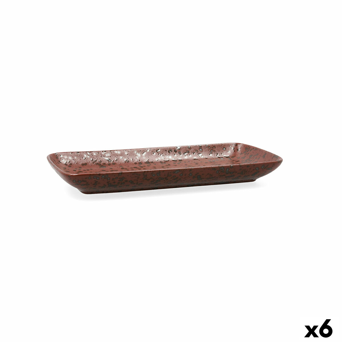 Servingsfat Ariane Oxide Keramik Brun (28 x 14 cm) (6 antal)