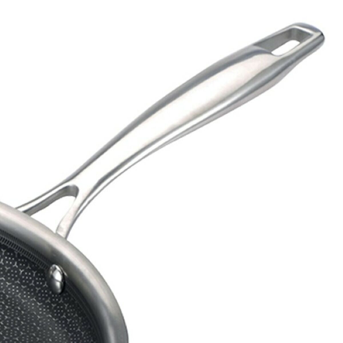 Stekpanna för Crêpes Masterpro Q3530 Silvrig Rostfritt stål Ø 28 cm - 7