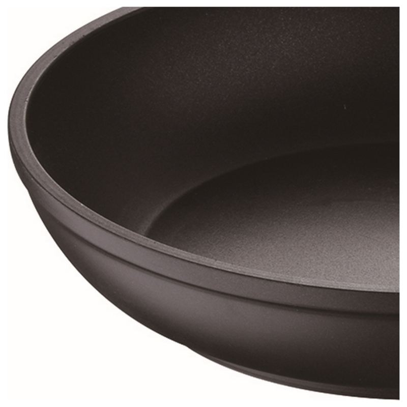 Stekpanna Masterpro Foodies Svart Smitt aluminium, Mått: Ø 24 cm - 5
