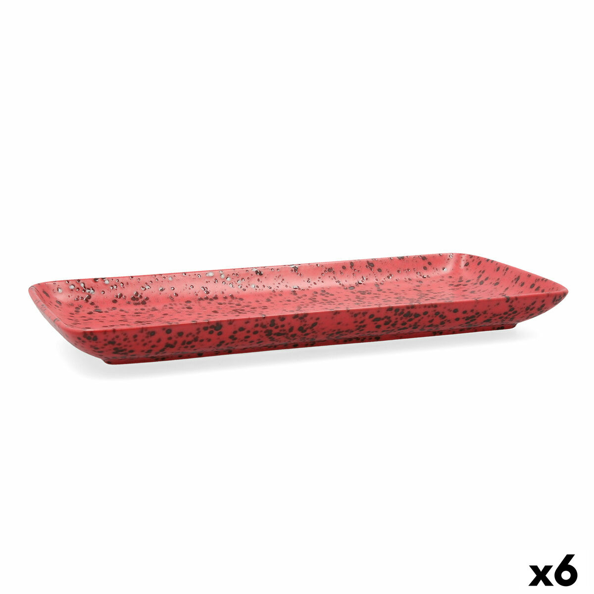 Servingsfat Ariane Oxide Keramik Röd (36 x 16,5  cm) (6 antal)