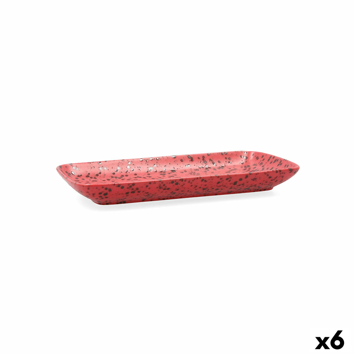 Servingsfat Ariane Oxide Keramik Röd (28 x 14 cm) (6 antal)