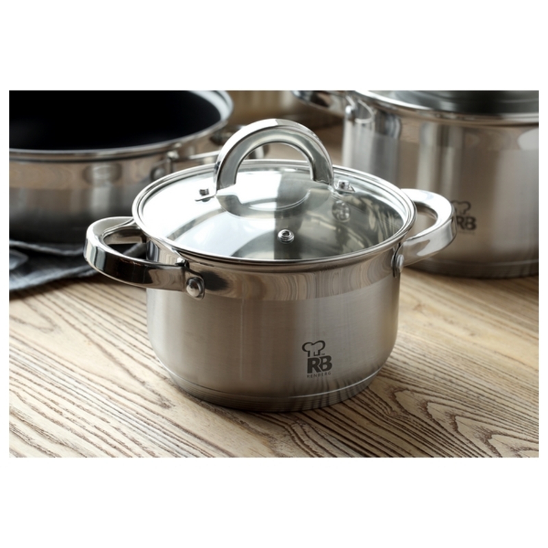 Kastrullset Renberg RB-2017 12 Delar (12 pcs) - 6