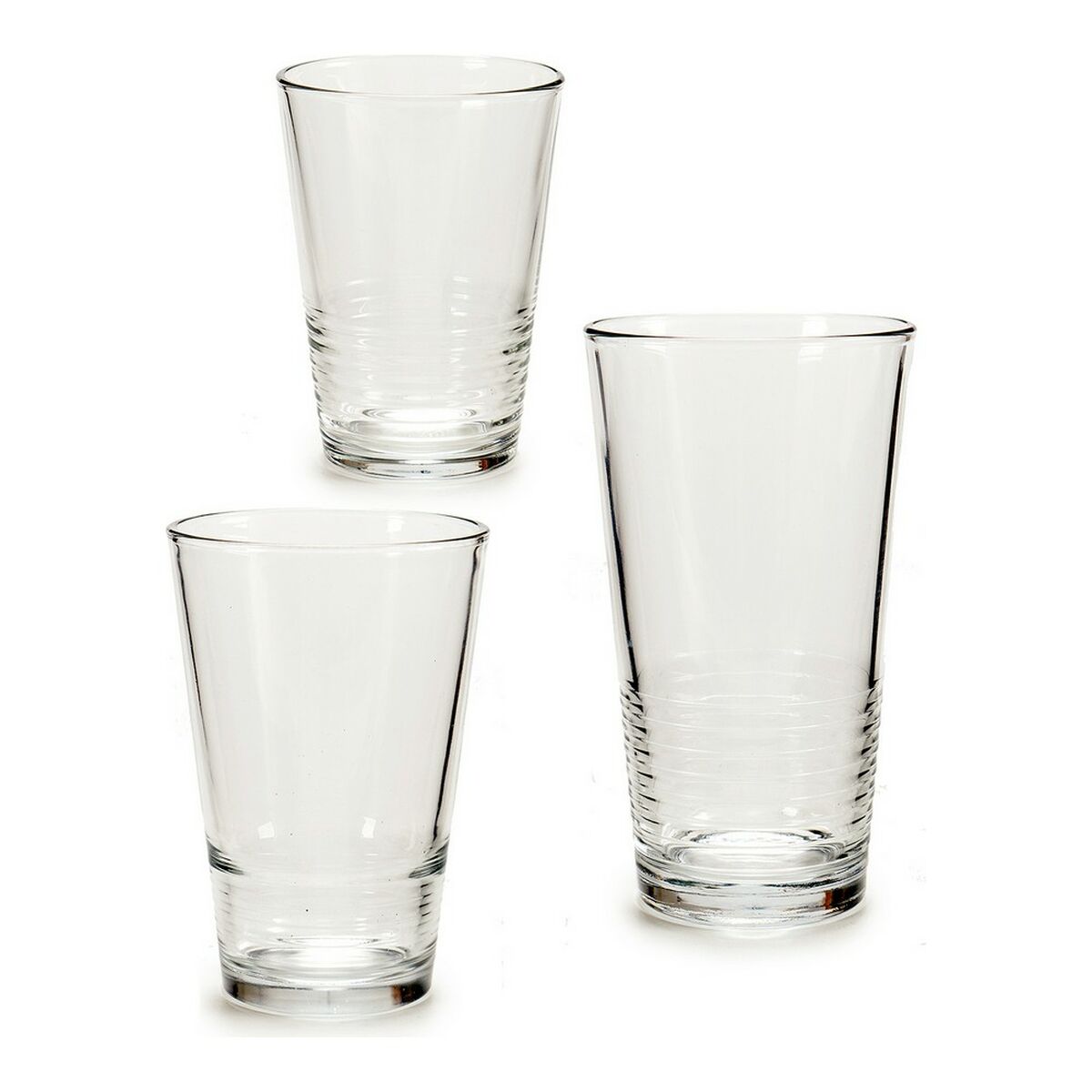 Glasset 41015 Transparent Glas 6 x (51 cl) / 6 x (34 cl) / 6 x (23 cl) - 4