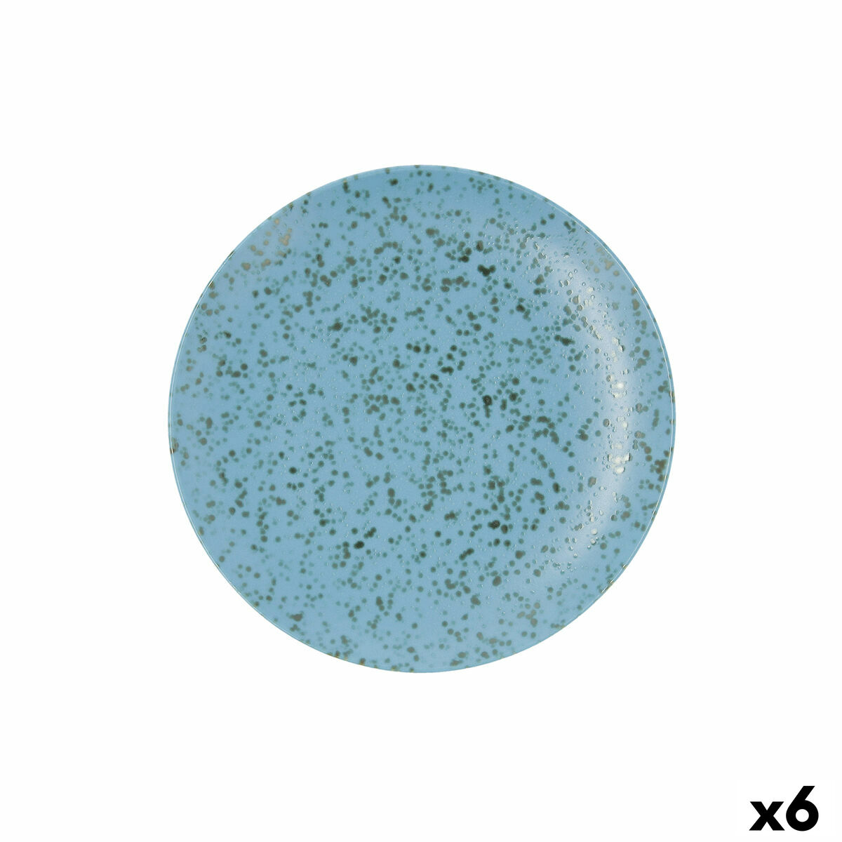 Lapostányér Ariane Oxide Keramik Blå (Ø 24 cm) (6 antal)