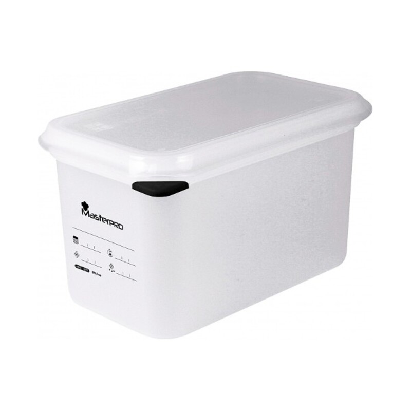 Hermetisk matlåda Masterpro Q3300 Vit