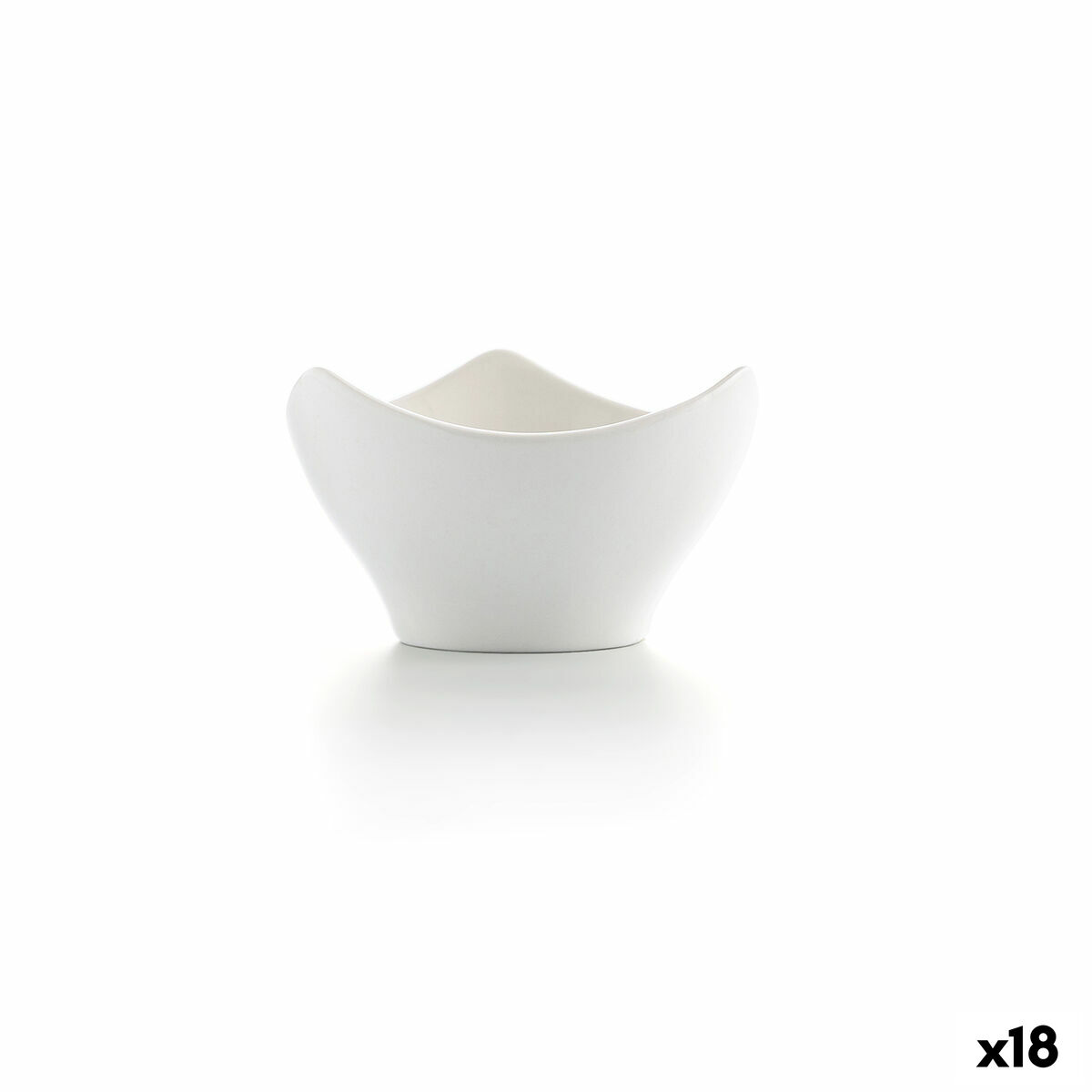 Skål Ariane Alaska Mini 9 x 5,6 x 4,3 cm Keramik Vit (18 antal)