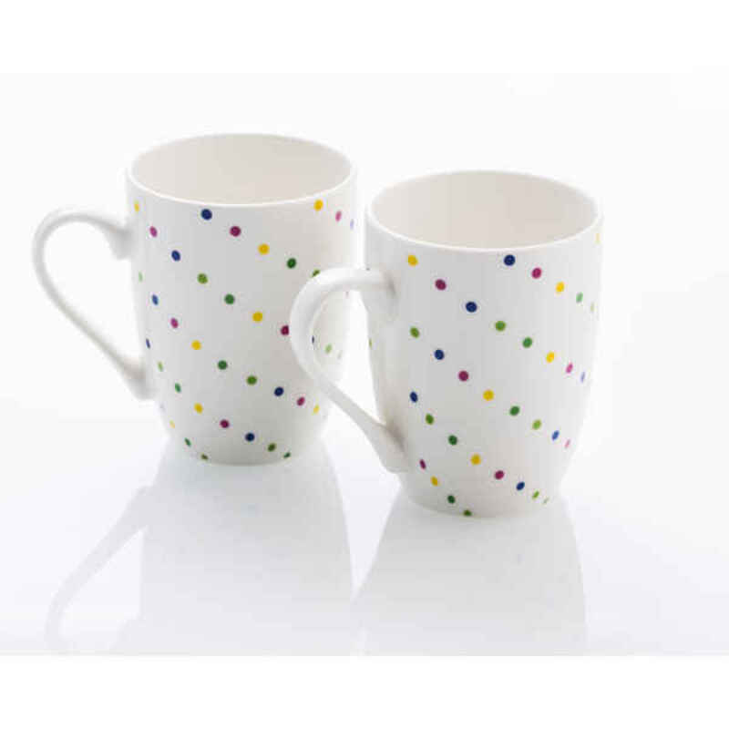 Koppset Benetton BE111 Multicolour Edények 360 ml 360 ml (4 uds) - 5
