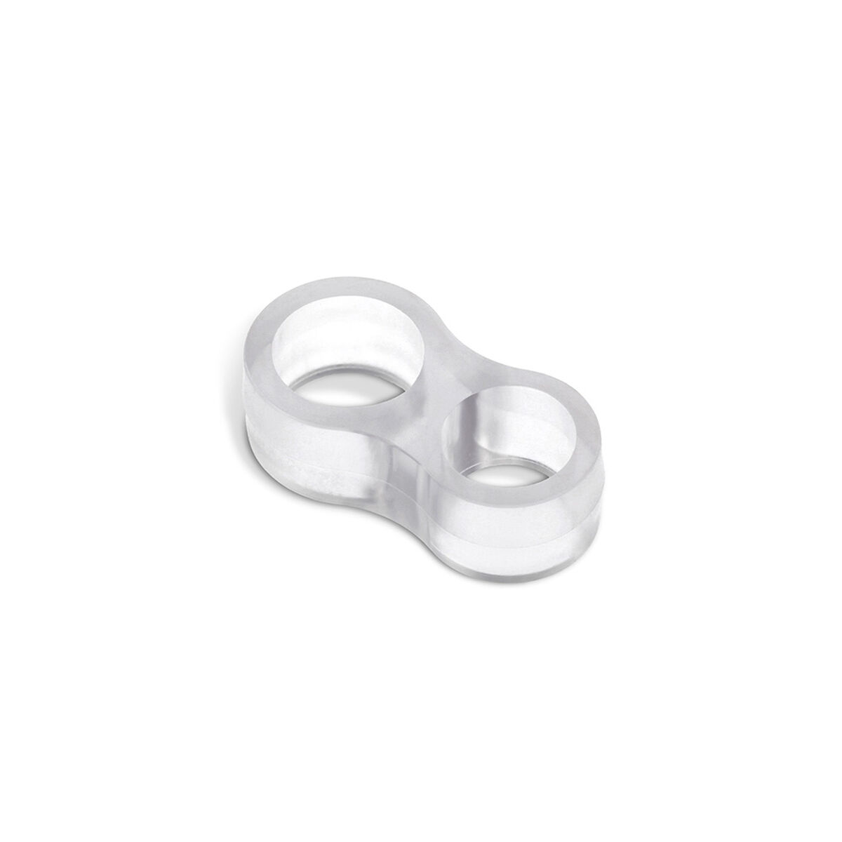 Dörrstopp Rei 8 Transparent Flexibel Dörrhandtag Plast 2 antal (13 x 24 x 46 mm)