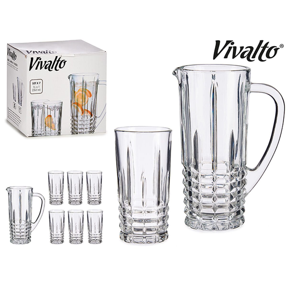 Glasset 41053 250 ml 6 x (250 ml) / 1 x (1 L) - 7