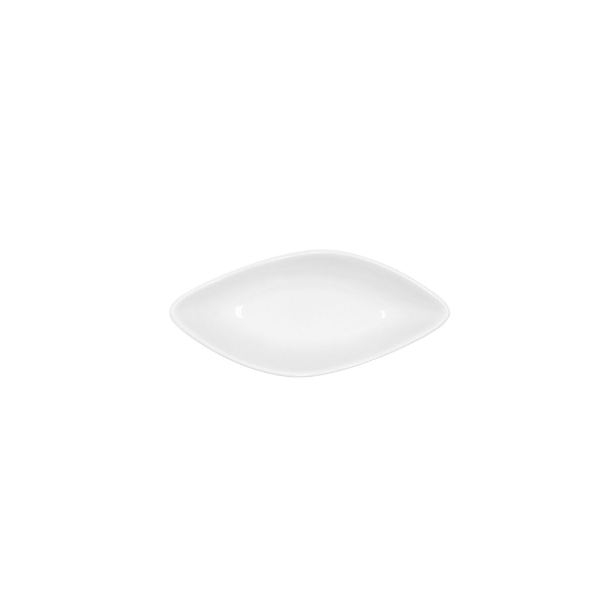 Skål Ariane Alaska Mini Avlång Keramik Vit (10,5 x 4,8 x 2,8 cm) (18 antal) - 2