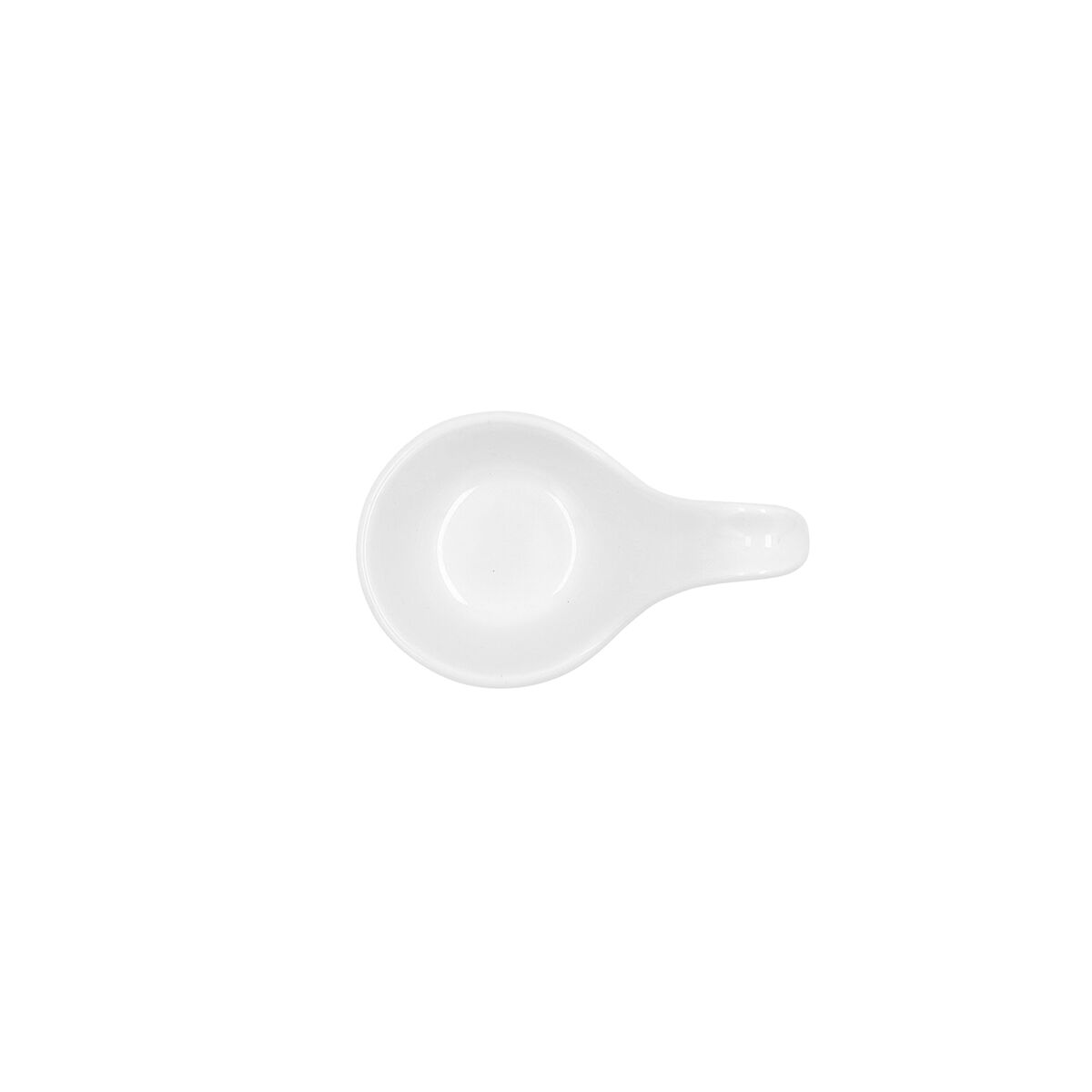 Skål Ariane Alaska 9,6 x 5,9 cm Sked Mini Keramik Vit (18 antal) - 2
