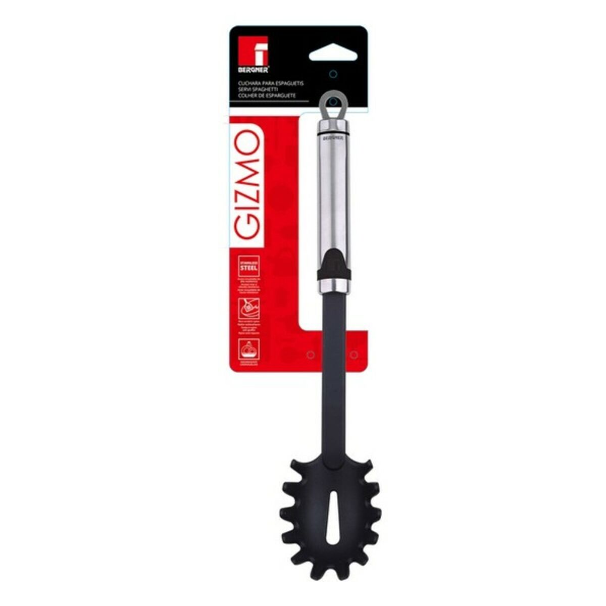 Pastaslev Bergner Nylon Rostfritt stål (32 cm) - 2