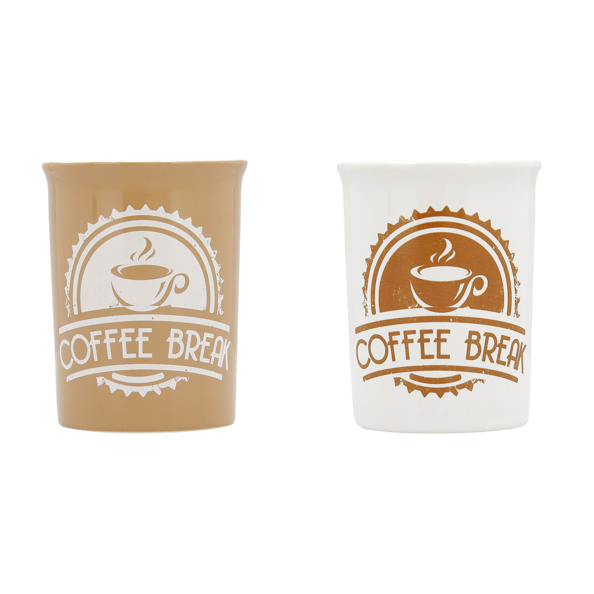 Koppar Quid Coffee Break Keramik Multicolour (240 ml) (12 antal) - 3