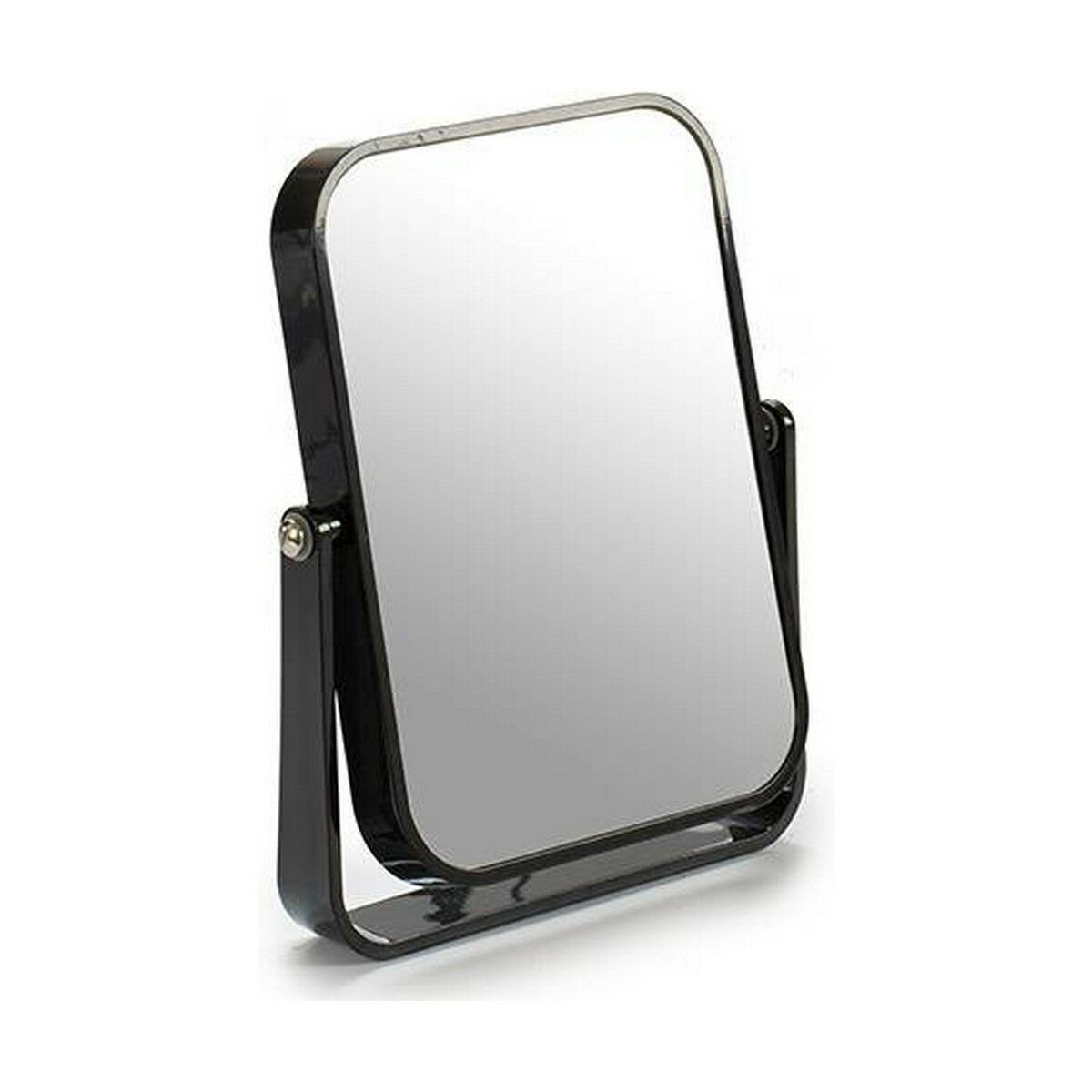 Spegel med monteringsfäste Glas Plast 2,5 x 19,5 x 16 cm, Färg: Vit
