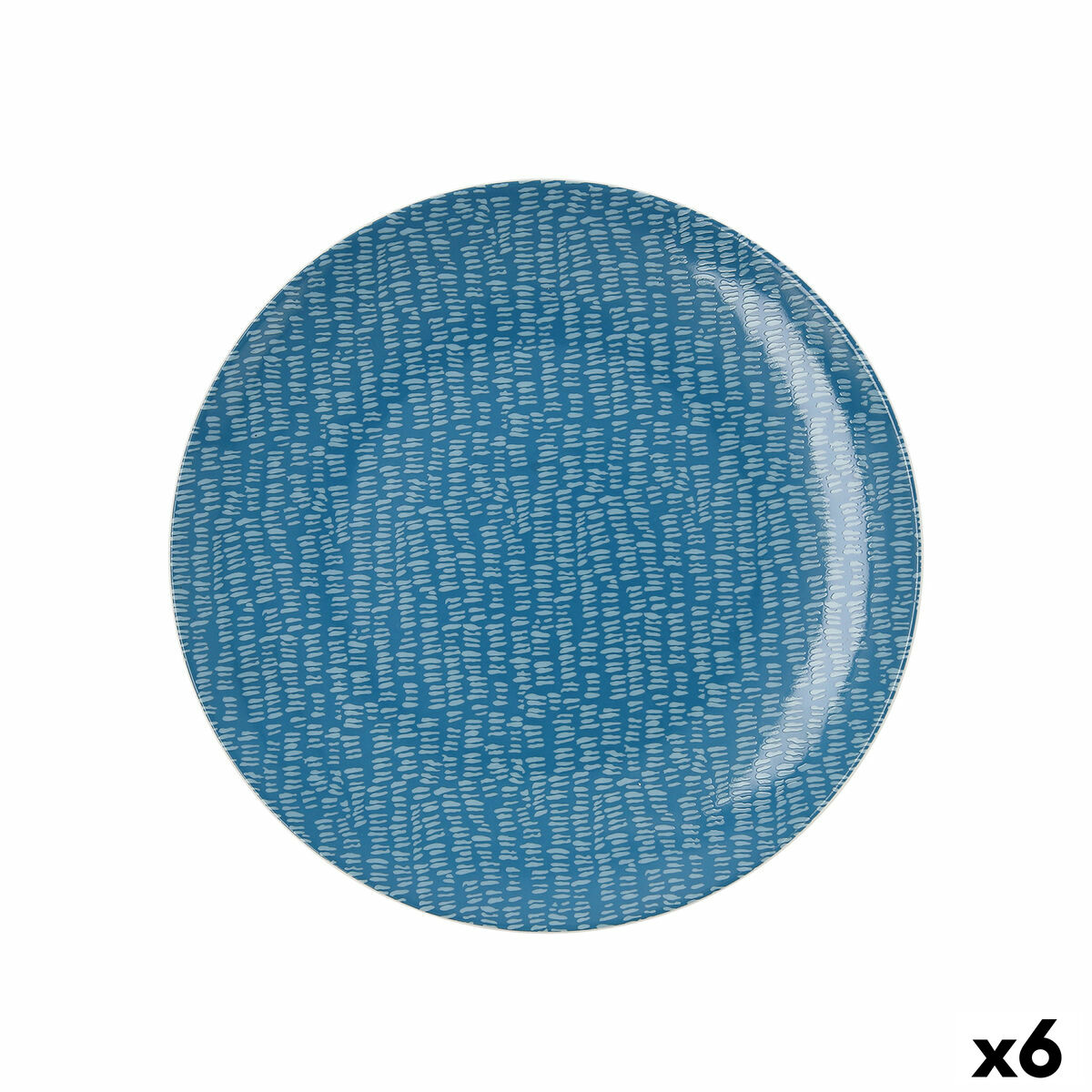 Lapostányér Ariane Ripple Keramik Blå (25 cm) (6 antal)