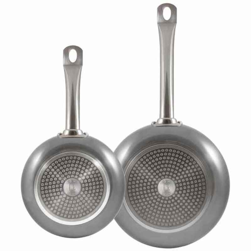 Stekpanneset Bergner Svart Rostfritt stål Smitt aluminium (2 pcs) - 2