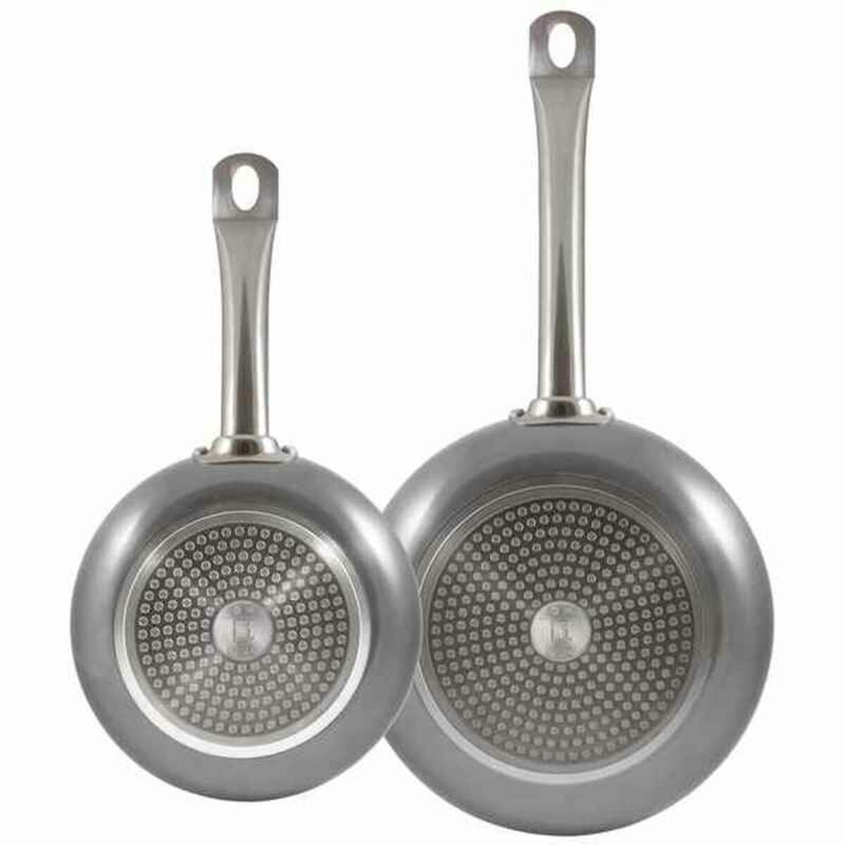 Stekpanneset Bergner Svart Rostfritt stål Smitt aluminium (2 pcs) - 5