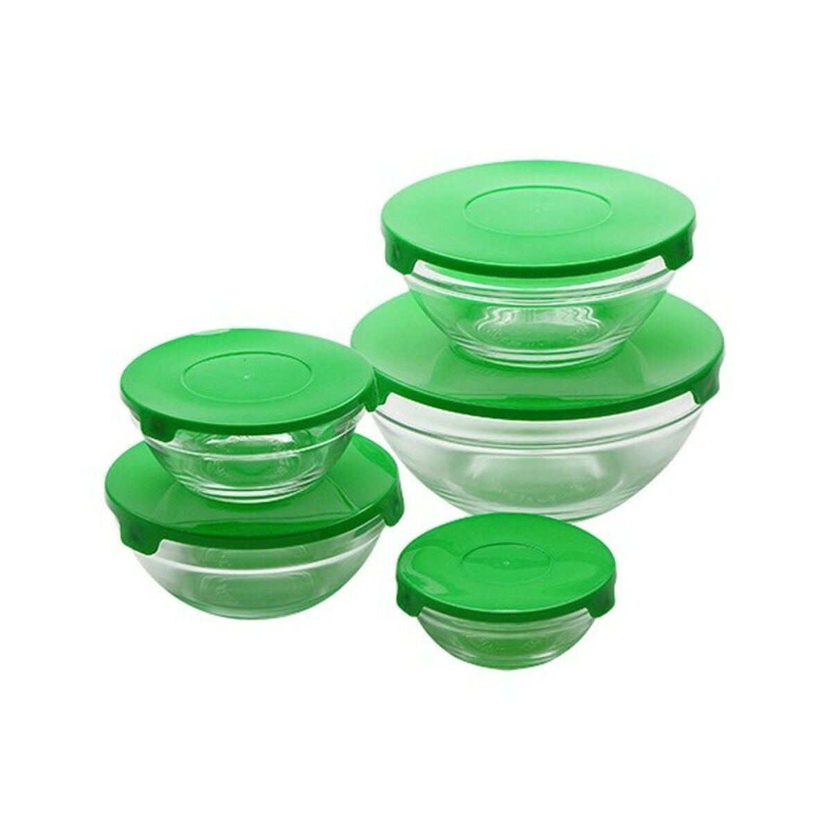 Lunchlådor, set Renberg RB-4419-GR (5 pcs) - 8