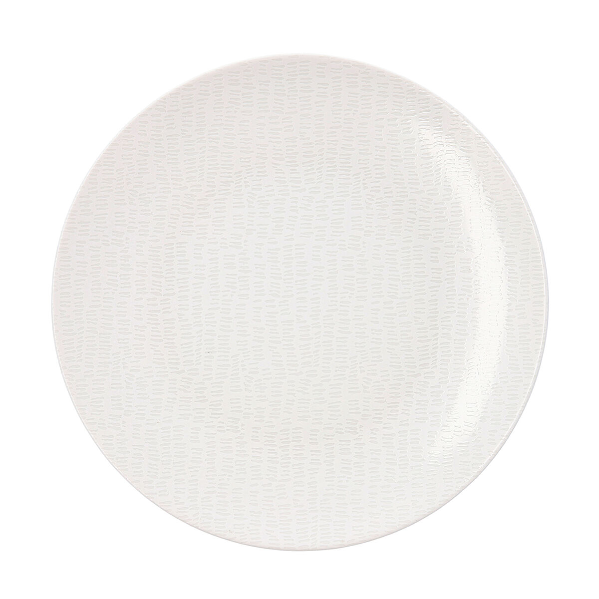 Djup tallrik Ariane Coupe Ripple Keramik Vit (20 cm) (6 antal) - 2