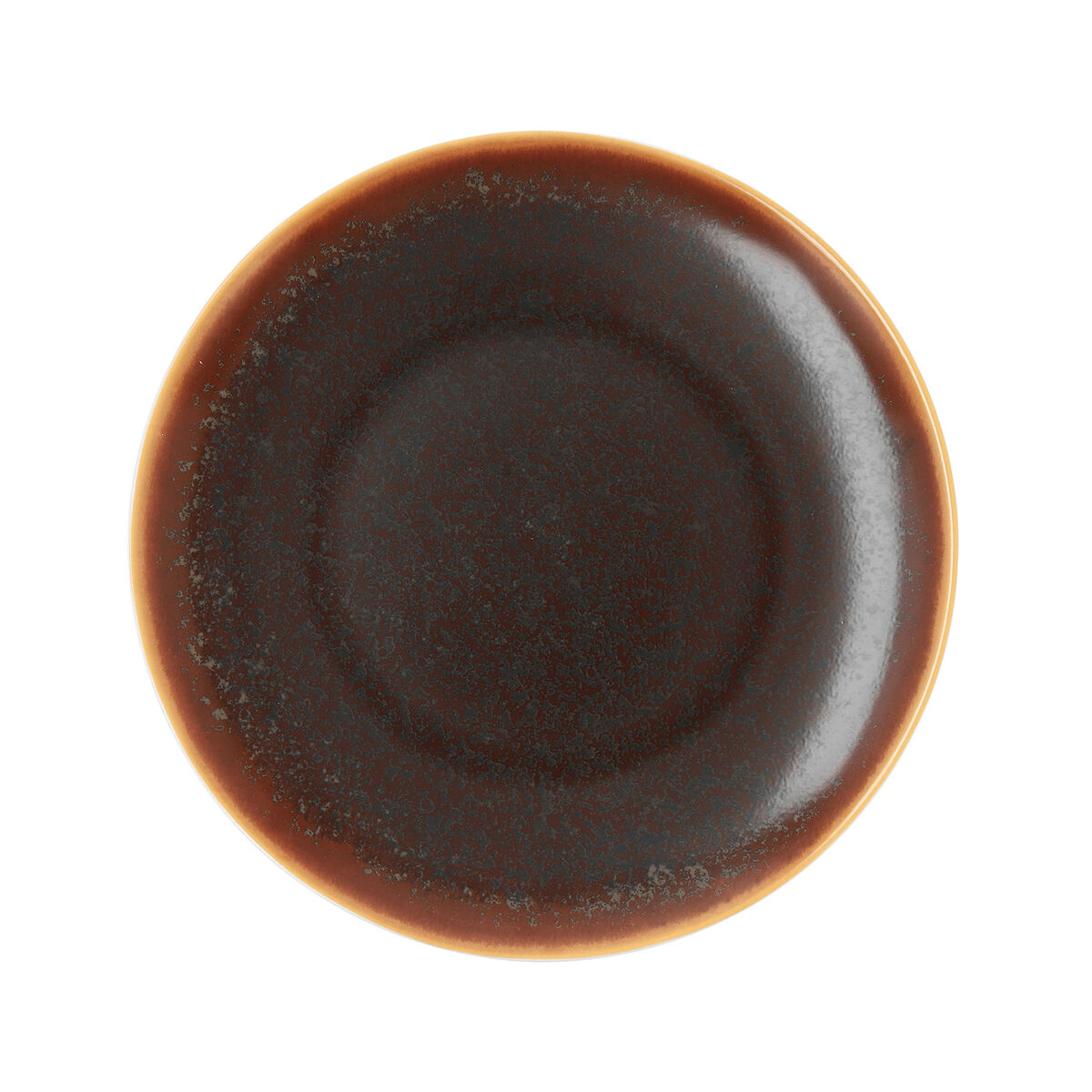Lapostányér Ariane Decor Keramik Brun (Ø 28 cm) (6 antal) - 2