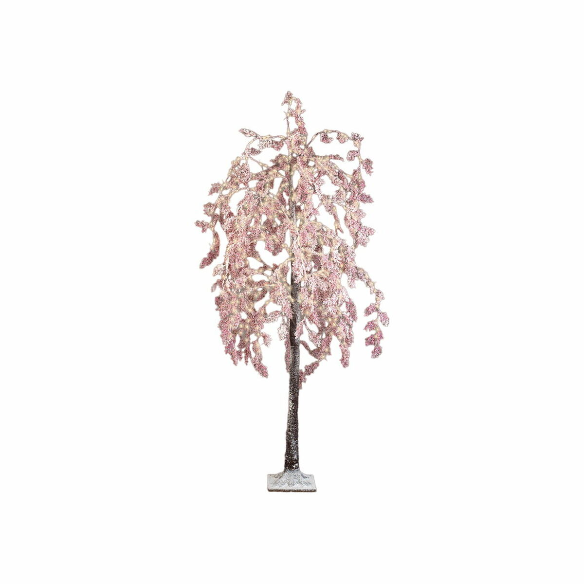 Dekorativ Trädgårdsfigur Extern Pil LED Ljus Rosa 210 cm