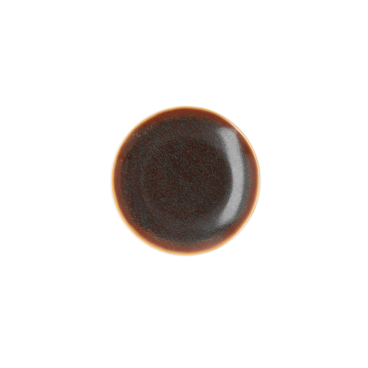 Lapostányér Ariane Decor Keramik Brun (Ø 15 cm) (24 antal) - 3