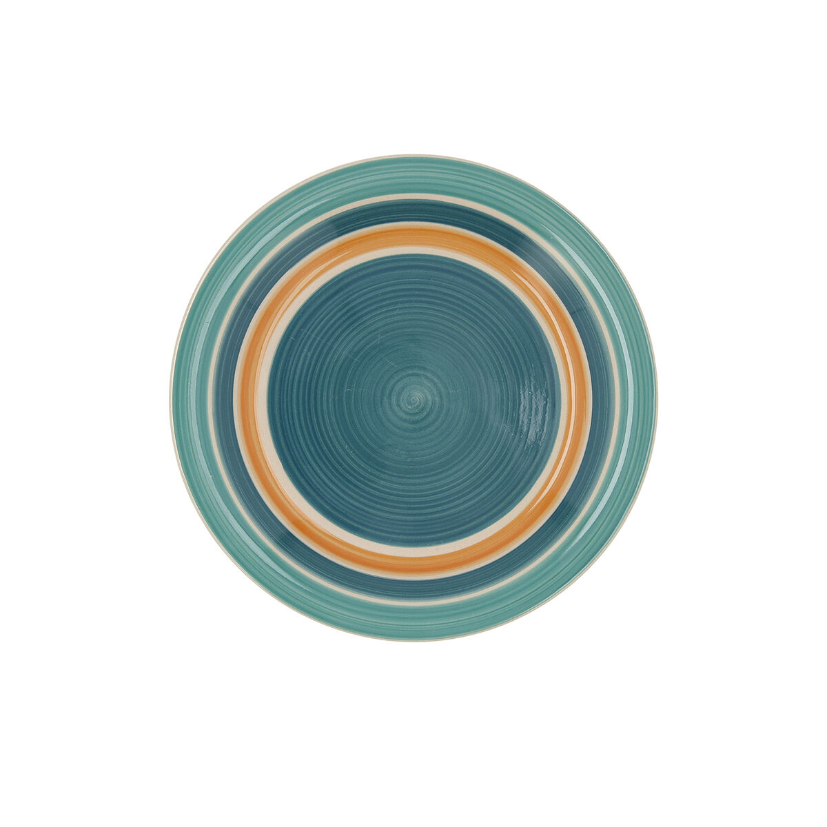 Dessert Quid Aire Azul Multicolour Keramik 19 cm (12 antal) - 2