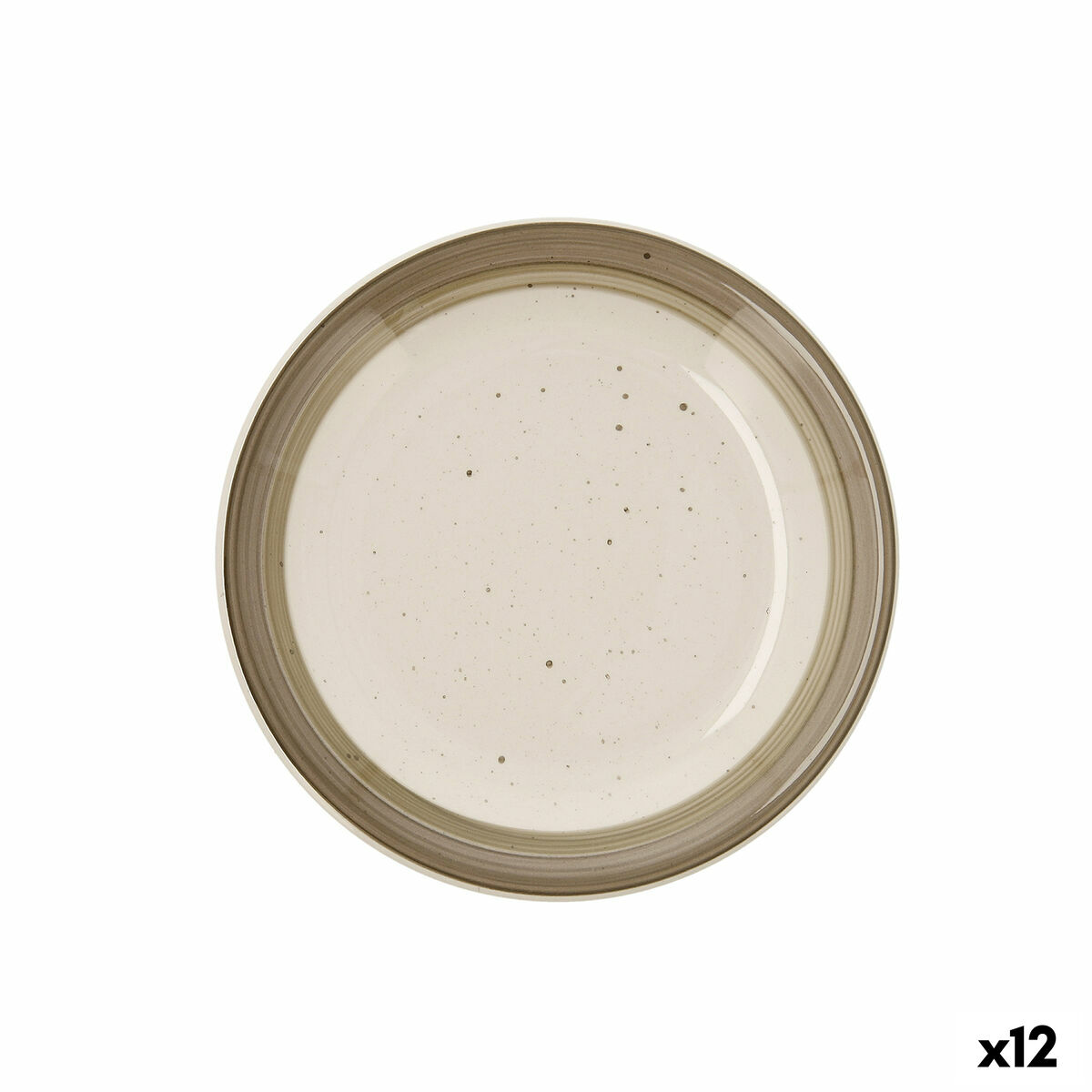 Dessert Quid Allegra Nature Keramik Dvobarvna (19 cm) (12 antal)