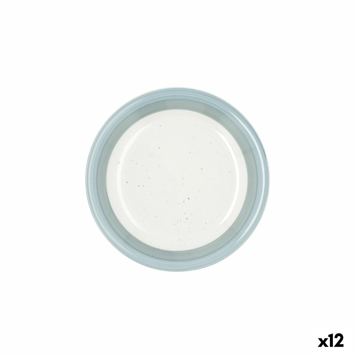Dessert Quid Allegra Aqua Keramik Dvobarvna (19 cm) (12 antal)