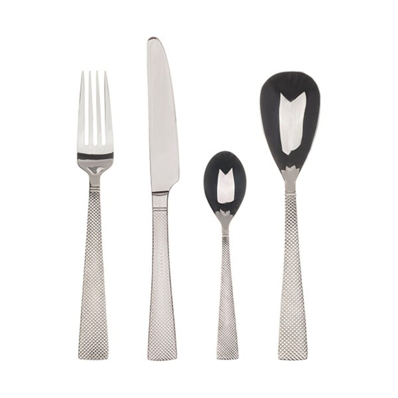 Bestick Bergner Royan Rostfritt stål Silvrig (24 pcs)